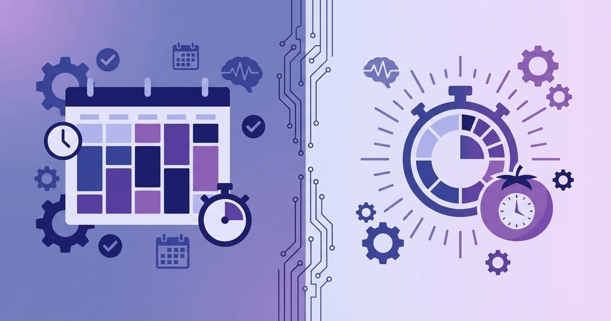 Time Blocking vs. Pomodoro: Finding Your Ideal Productivity System